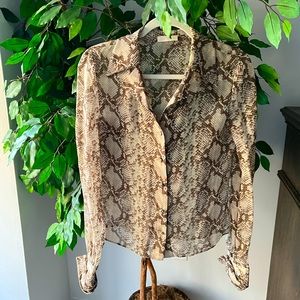 VINTAGE VALENTINO SHEER BLOUSE